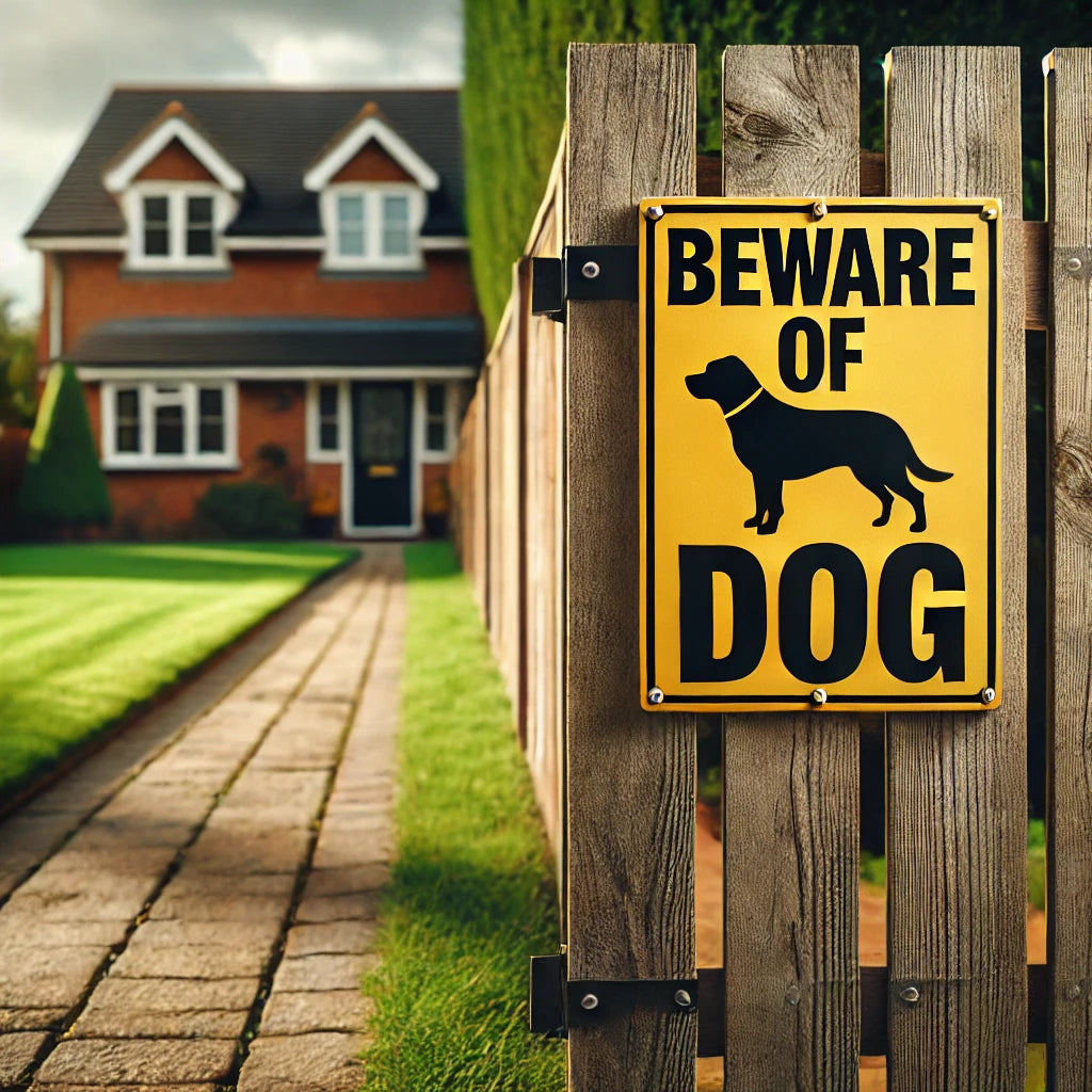 Schutz von Eigentum und Haustieren: Die Bedeutung von Hundewarnschildern