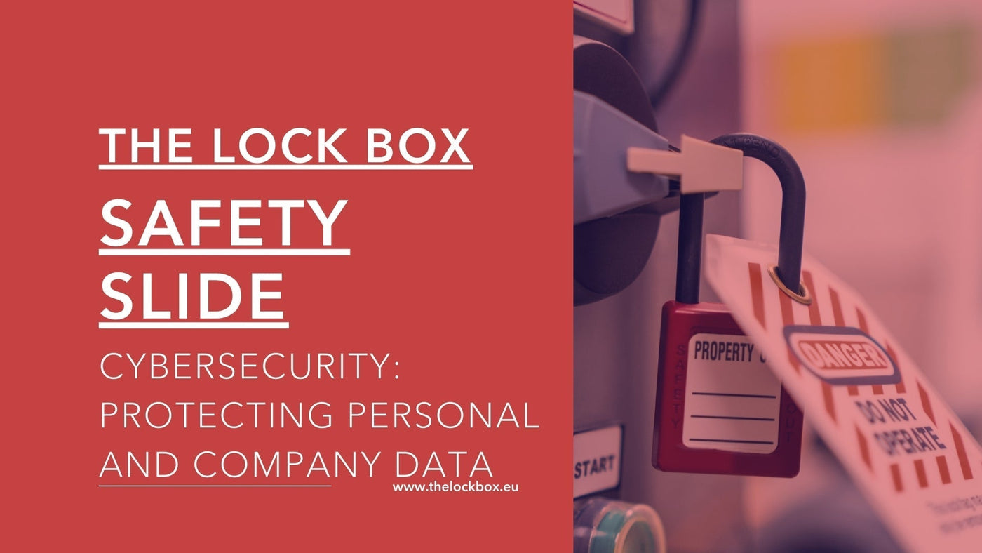 Safety Slide for Cybersecurity: Protecting Personal and Company Data