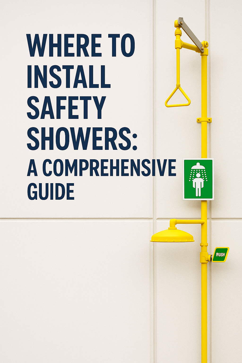 Where to Install Safety Showers: A Comprehensive Guide