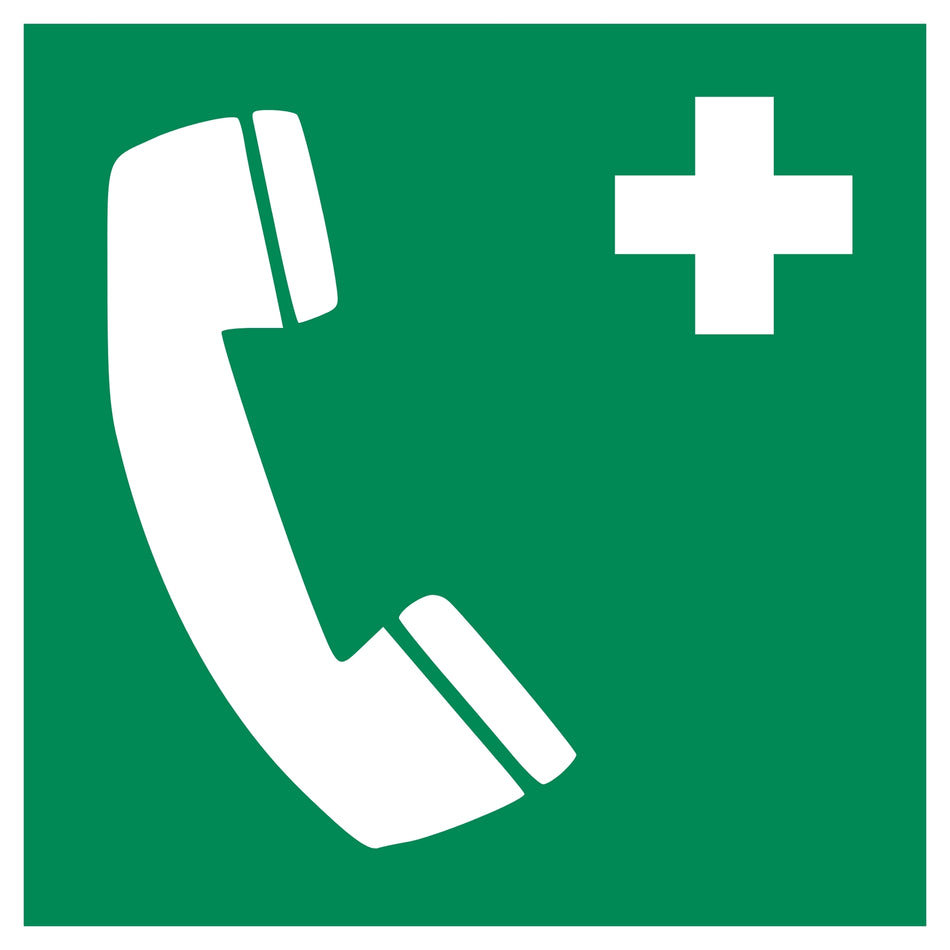 Emergency Telephone - E004 | ISO 7010