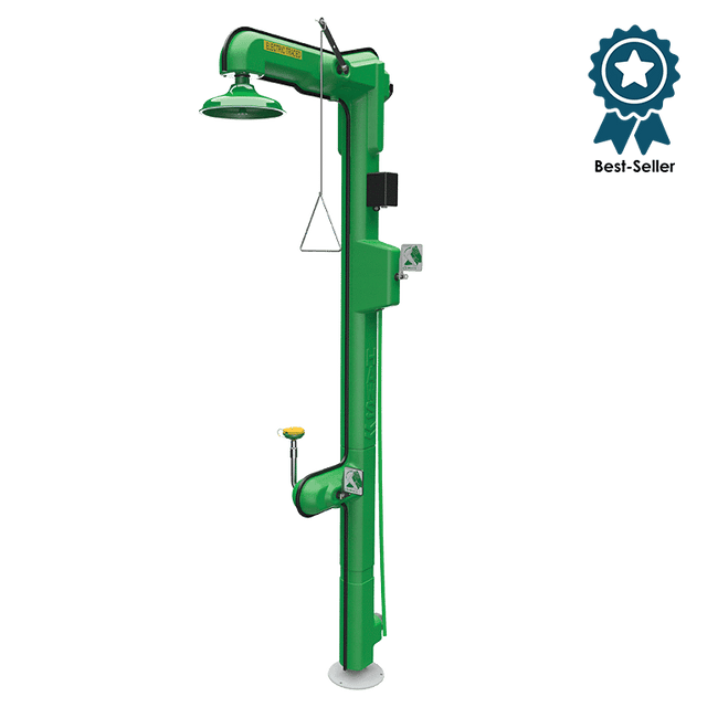 Douche de sécurité chauffée Haws® 8317CTFP AXION pour environnements extrêmes
