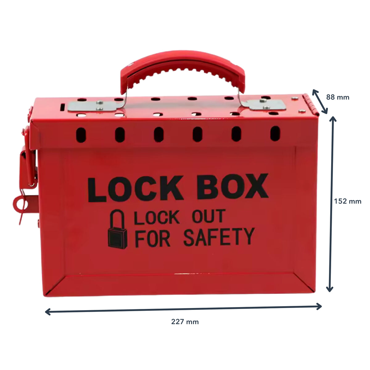 Buy Red Lockbox - Buckle | The Lock Box