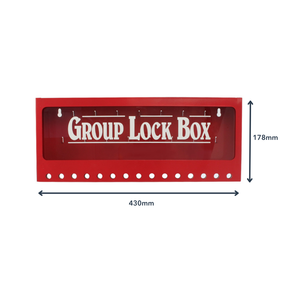Wall Mounted Group Lock Box - Large