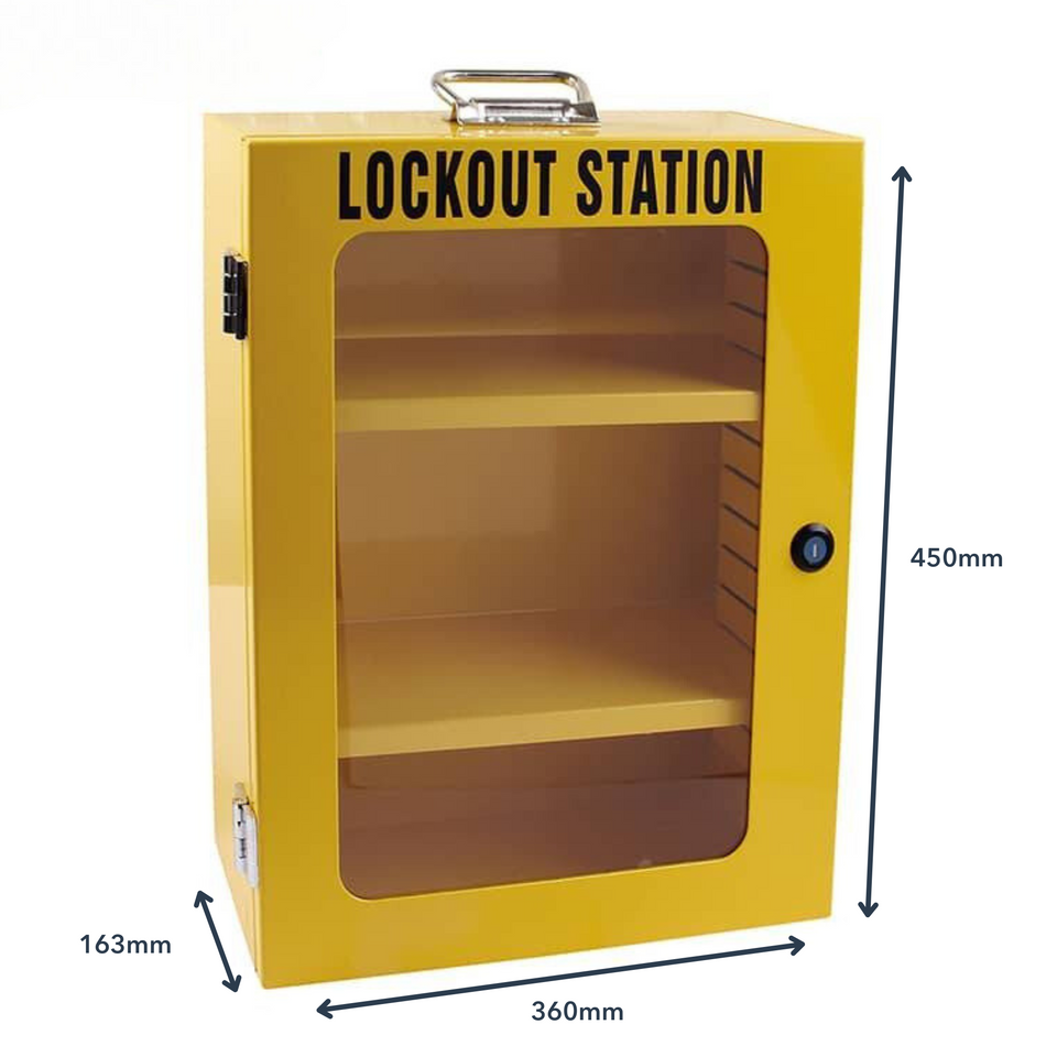 Metal Lockout Tag Out Station
