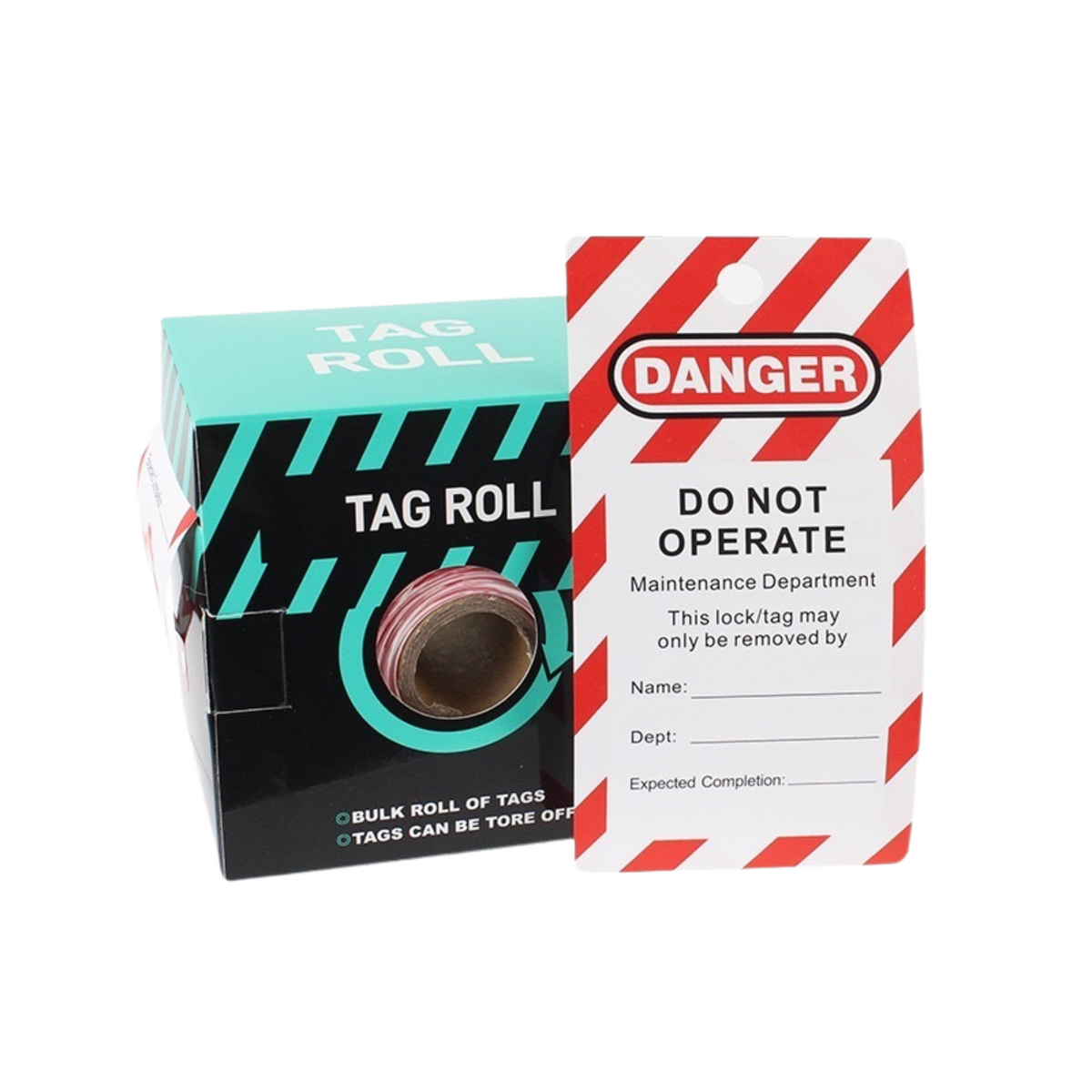 Tag Rip Box Buy Lockout Tagout Rip Tags | The Lock Box