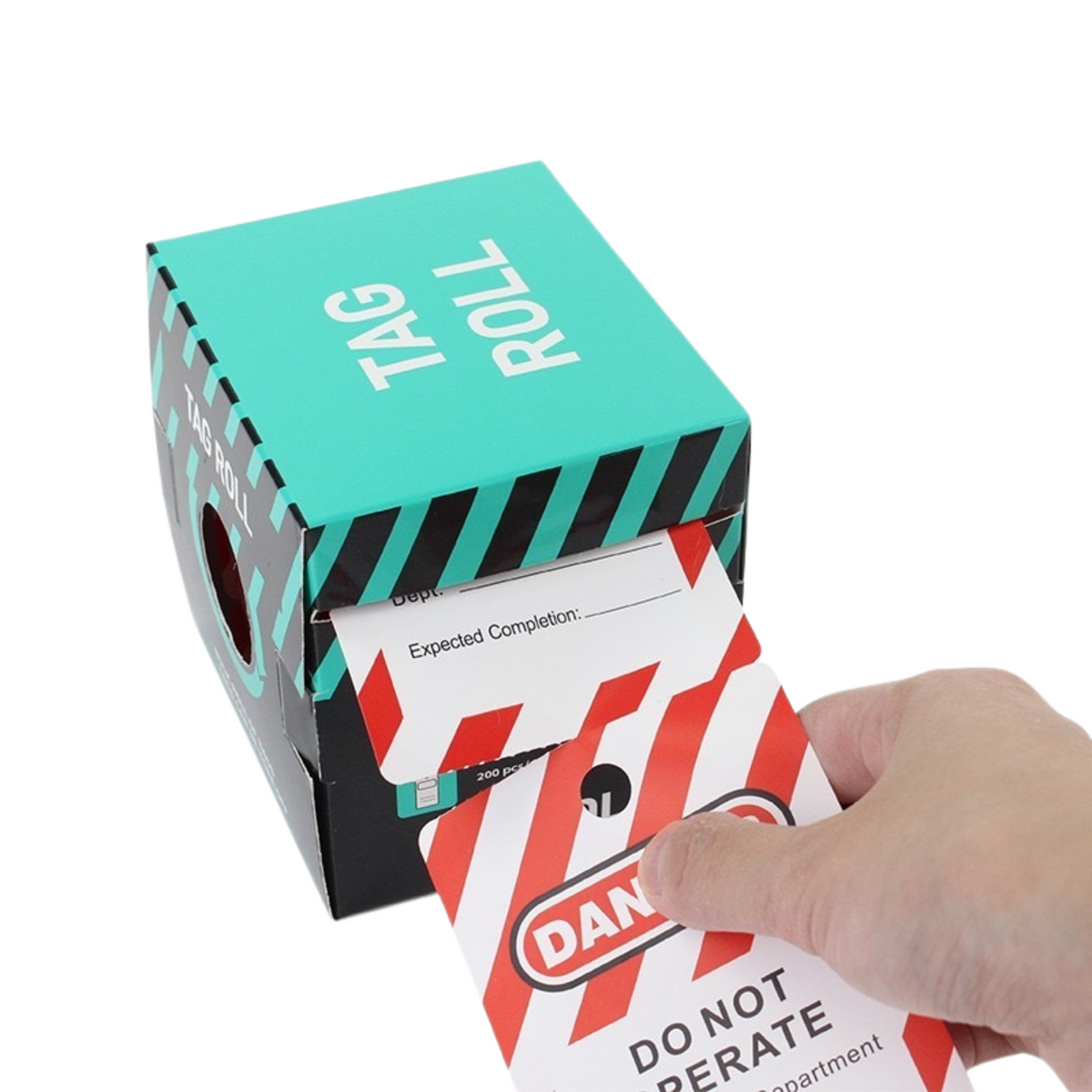 Tag Rip Box Buy Lockout Tagout Rip Tags | The Lock Box