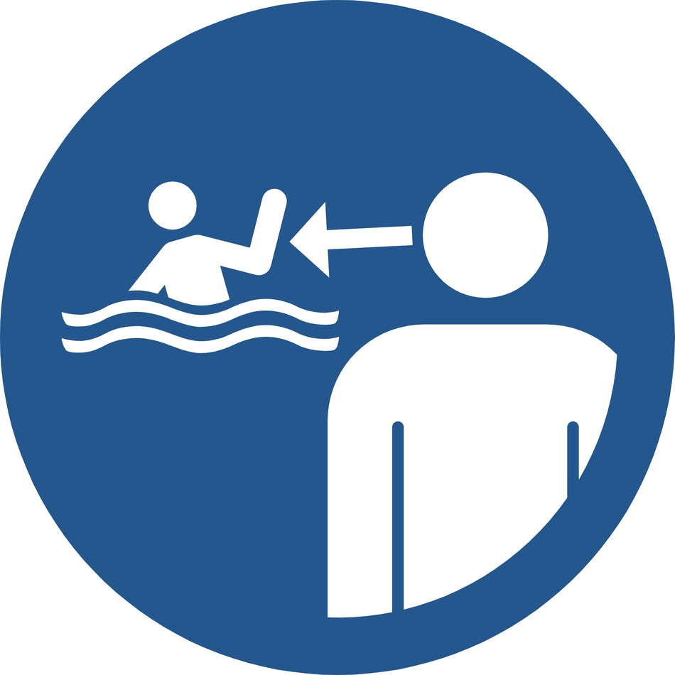 Supervise Children During Aquatic Activities - M054 | ISO 7010