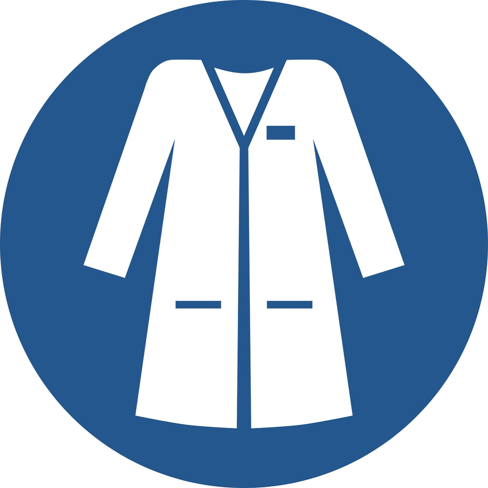 Wear Laboratory Coat - M059 | ISO 7010