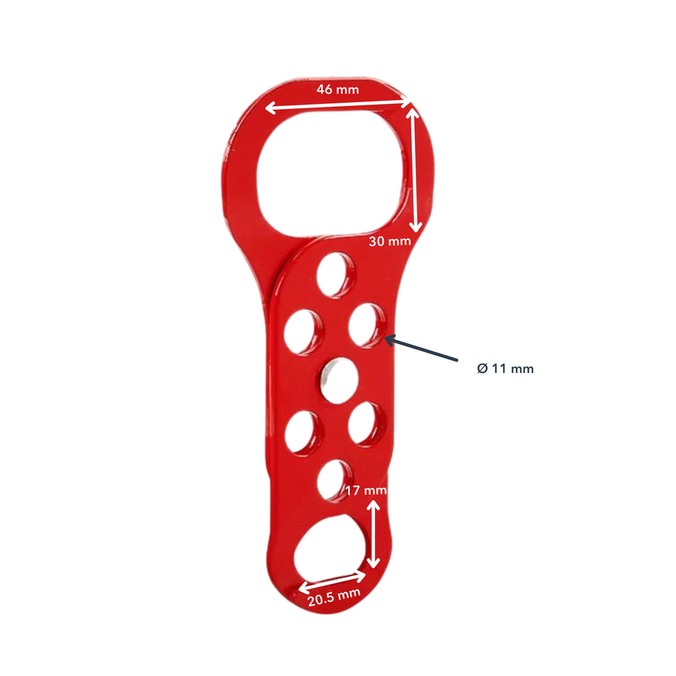 Safety Hasp - Steel Double Action