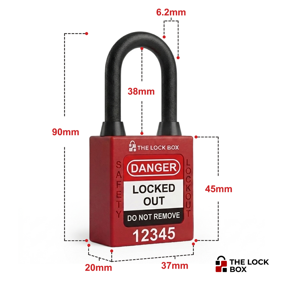 Cadenas de Consignation - Nylon Anti-Poussière - 38mm