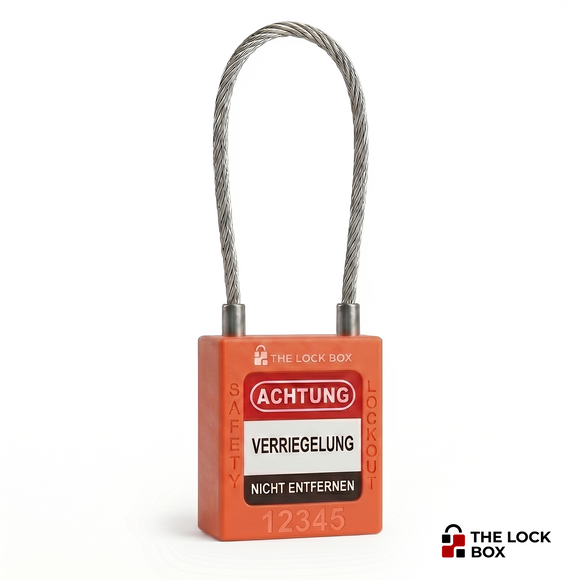 Cadenas de Consignation Fil d'Acier