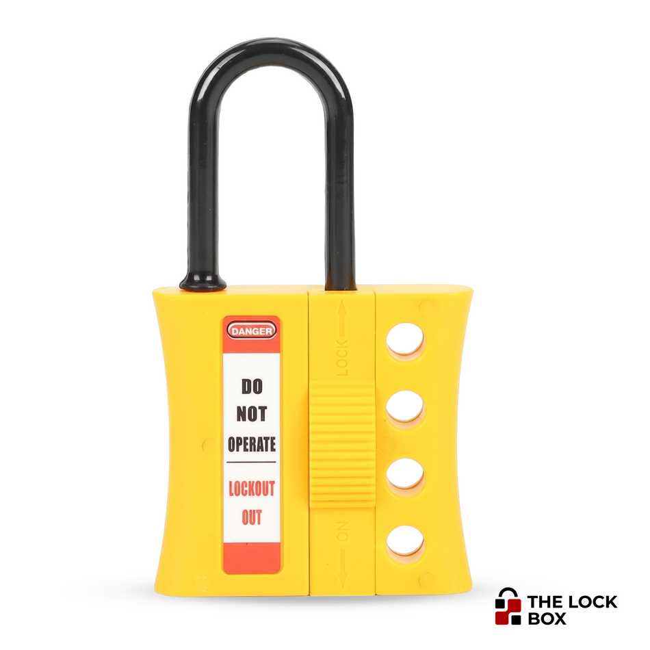Nylon Safety Hasp - LOTO Padlock - Thick