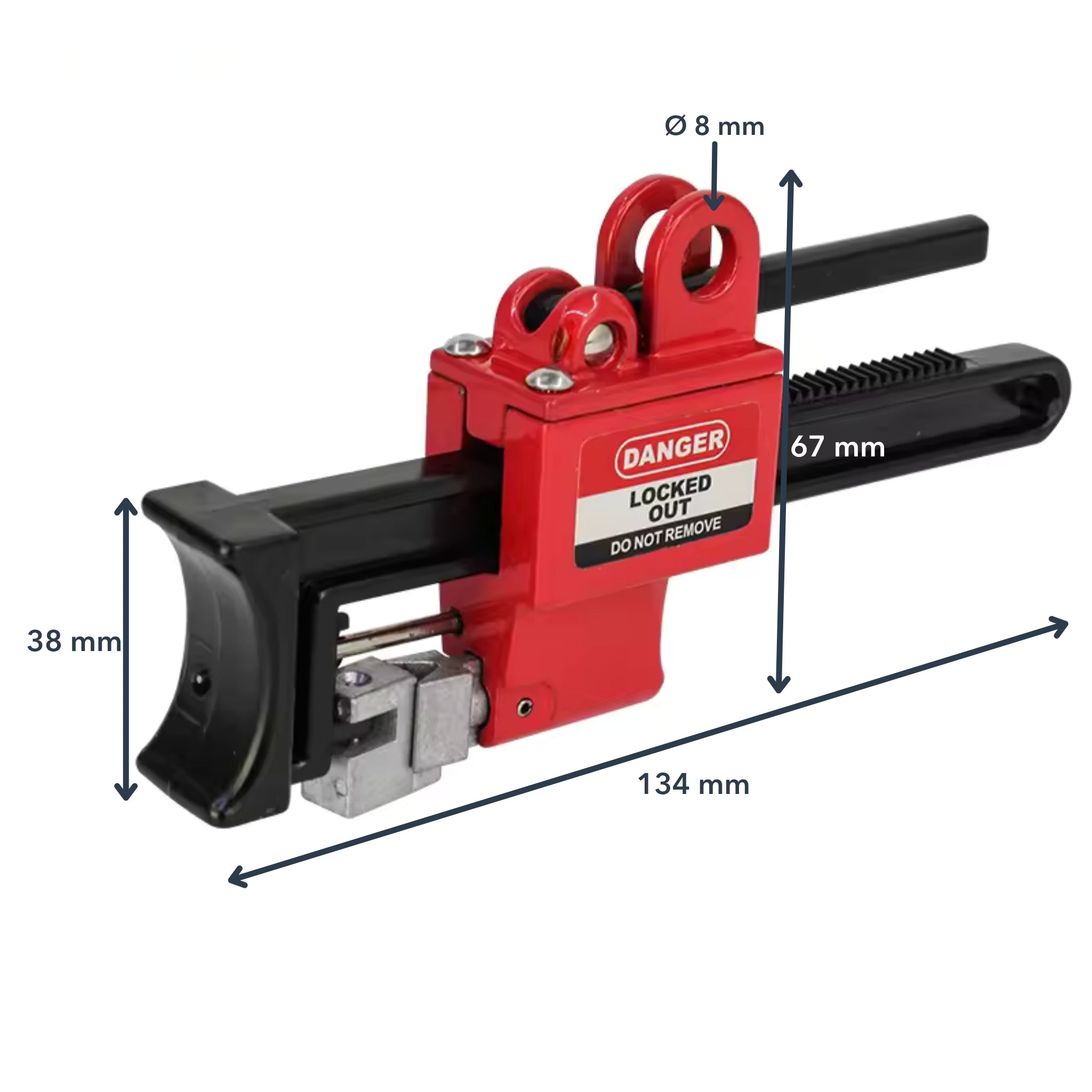 Buy Universal Ball Valve Lockout | Lockout Tagout | The Lock Box