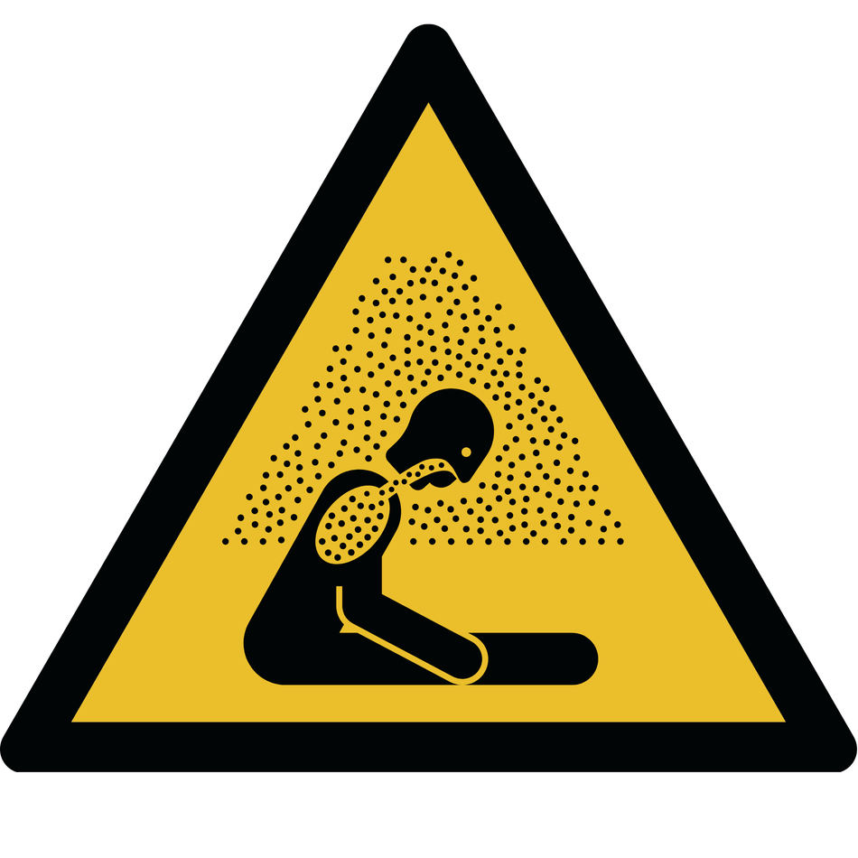 Avertissement Atmosphère asphyxiante - W041| ISO 7010