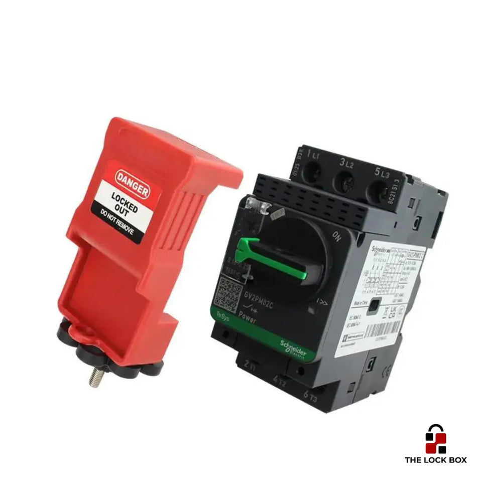 Clamp On Motor Circuit Breaker - Switch / Push Button Electrical Lockout