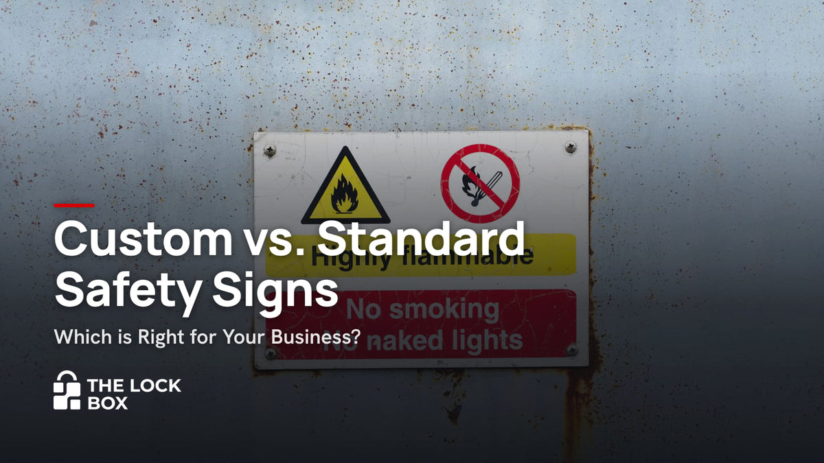Custom vs. Standard Safety Signs: Which is Right for Your Business?