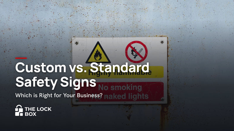 Custom vs. Standard Safety Signs: Which is Right for Your Business?