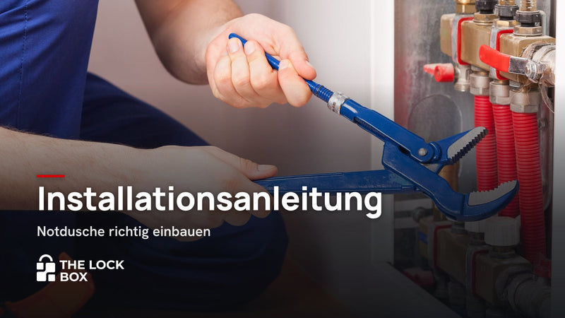Installationsanleitung: Notdusche richtig einbauen
