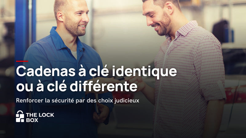 Cadenas à clé identique ou à clé différente : Renforcer la sécurité par des choix judicieux