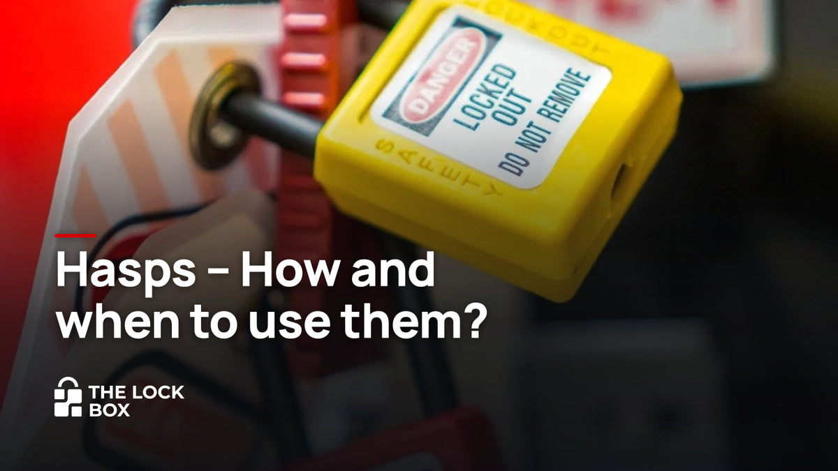 Hasps - How and when to use them? | Lockout Tagout