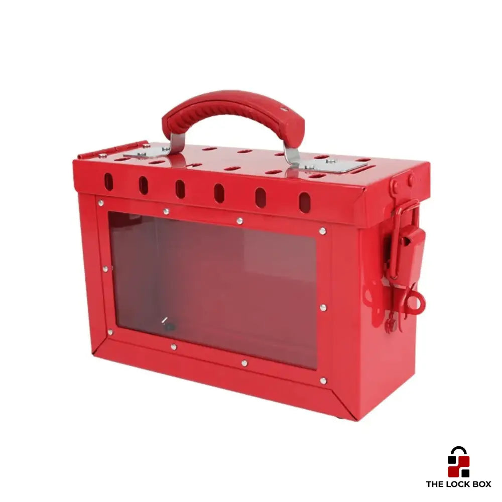 Buy Red Lockbox - Buckle & Window | The Lock Box