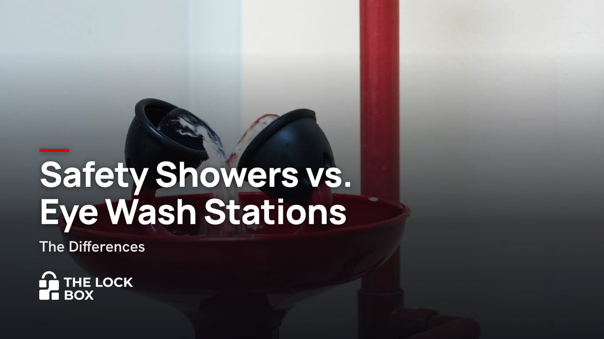 Safety Showers vs. Eye Wash Stations: The Differences