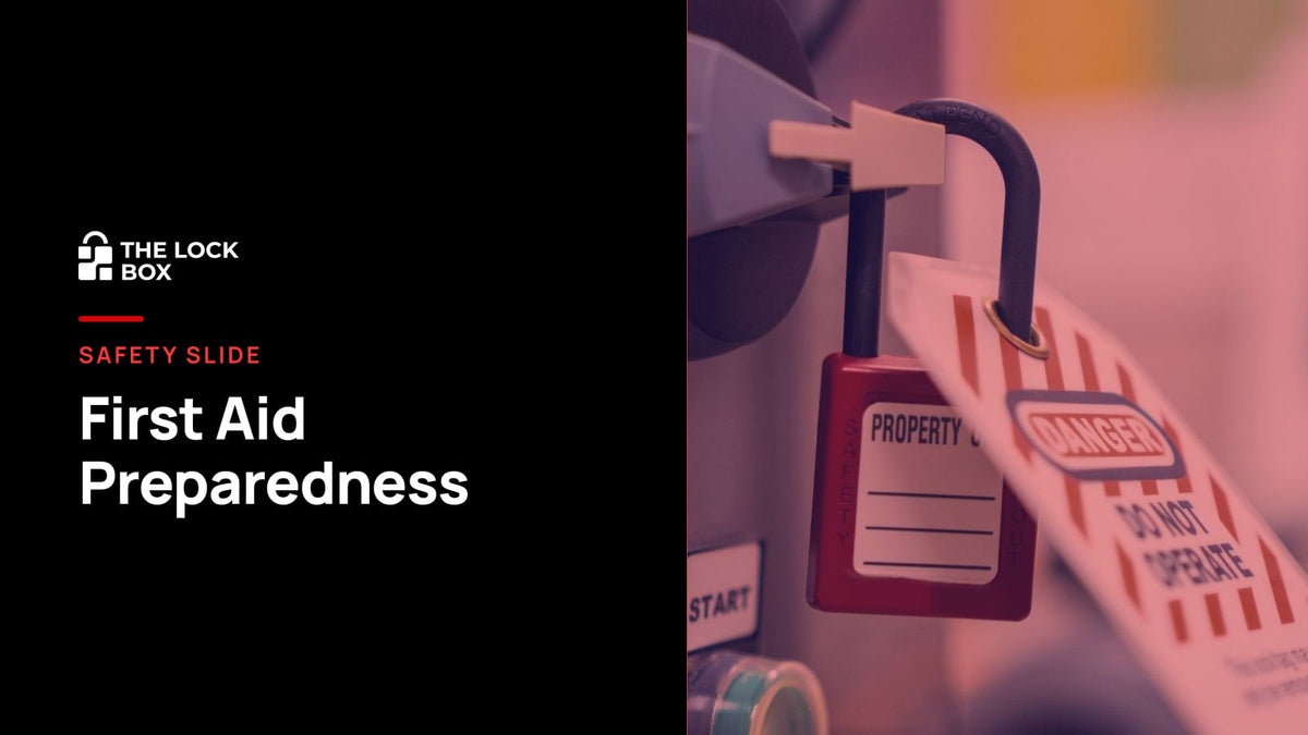 Safety Slide for First Aid Preparedness