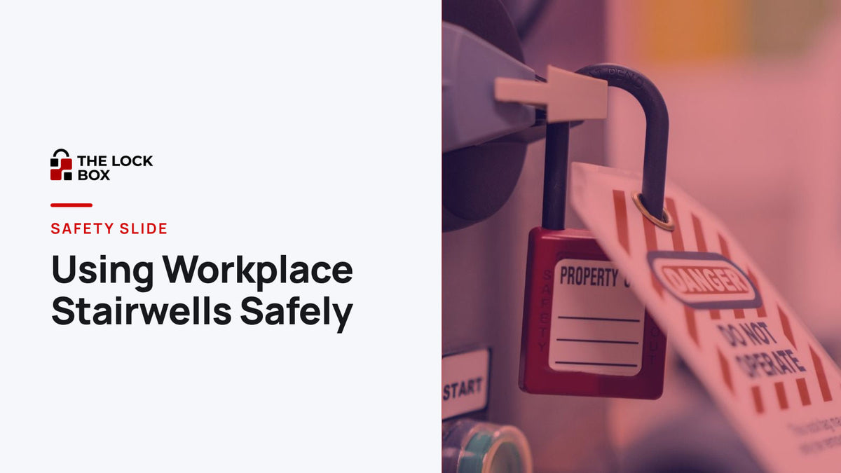 Safety Slide for Navigating Workplace Stairwells Safely