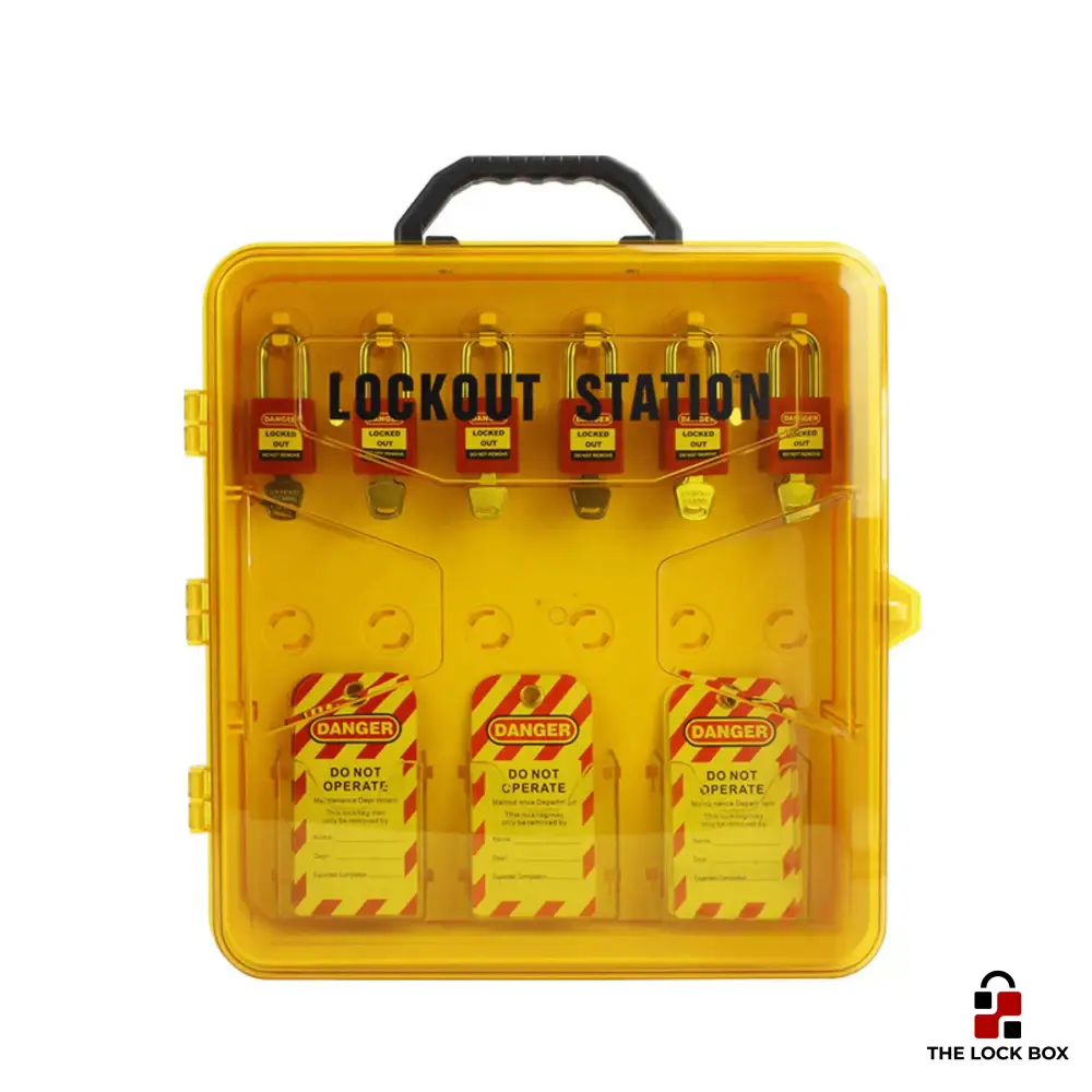 Buy Small Lockout Tag Out Station - Style 3 | The Lock Box