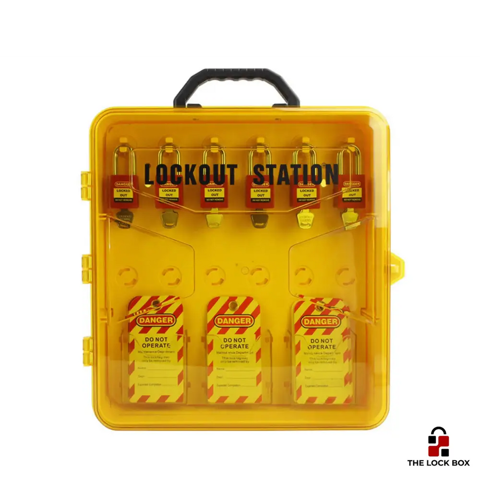 Small Lockout Station - Style 3 - The Lock Box - LSS003