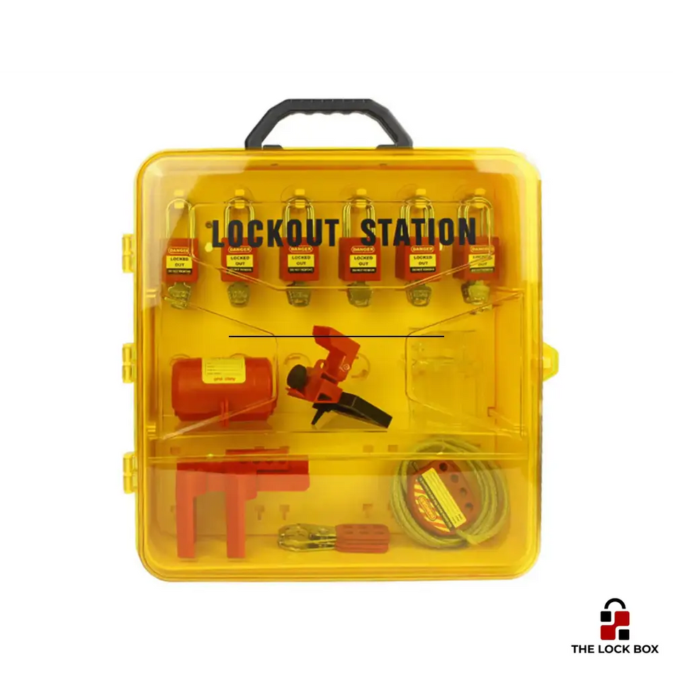 Small Lockout Station - Style 4 - The Lock Box - LSS004