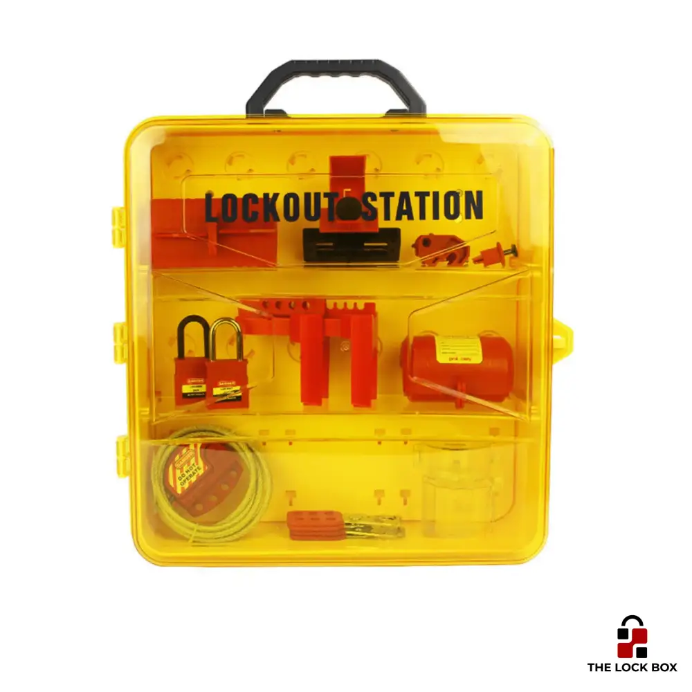 Small Lockout Station - Style 6 - The Lock Box - LSS006