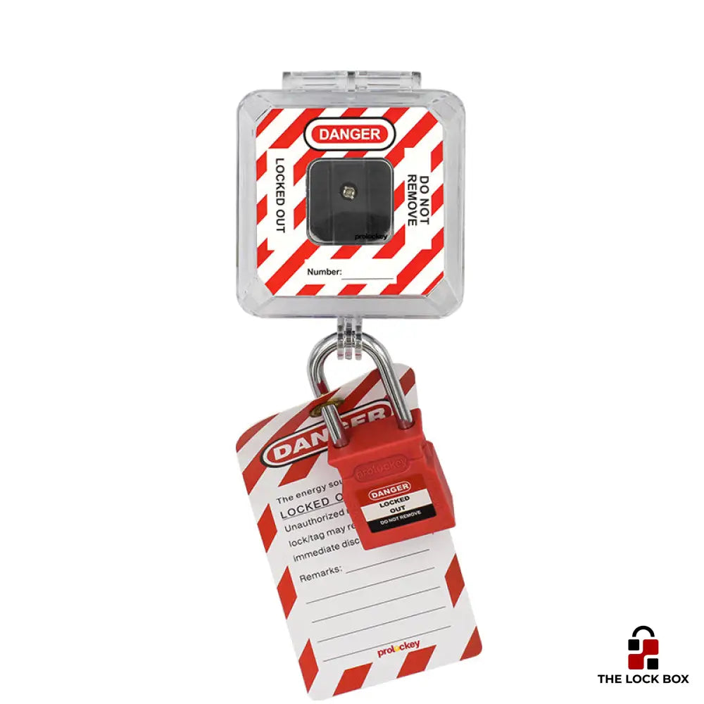 Buy Wall Switch Button Lockout | Industrial Switches | The Lock Box