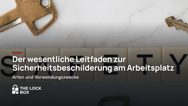 Der wesentliche Leitfaden zur Sicherheitsbeschilderung am Arbeitsplatz: Arten und Verwendungszwecke