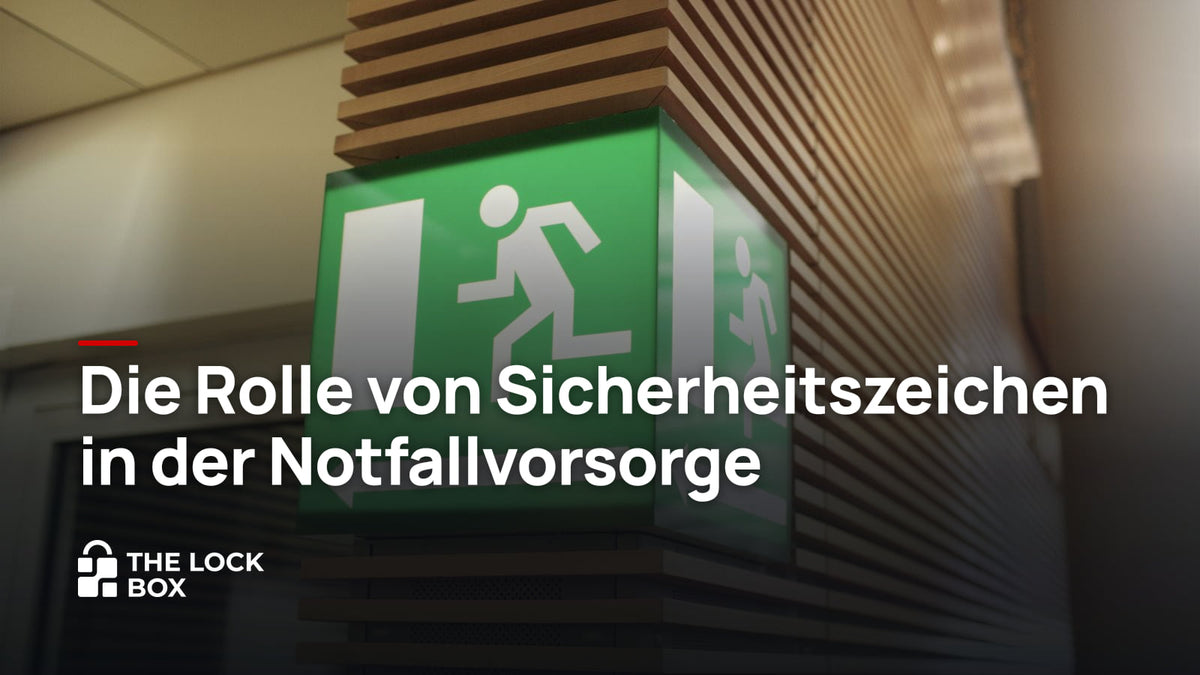 Die Rolle von Sicherheitszeichen in der Notfallvorsorge