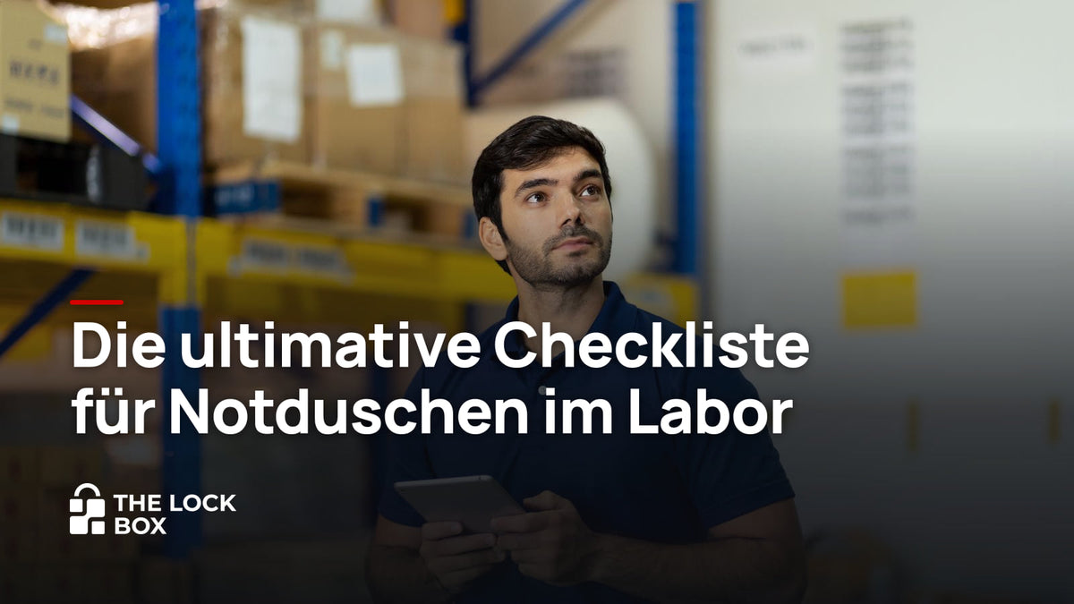 Die ultimative Checkliste für Notduschen im Labor