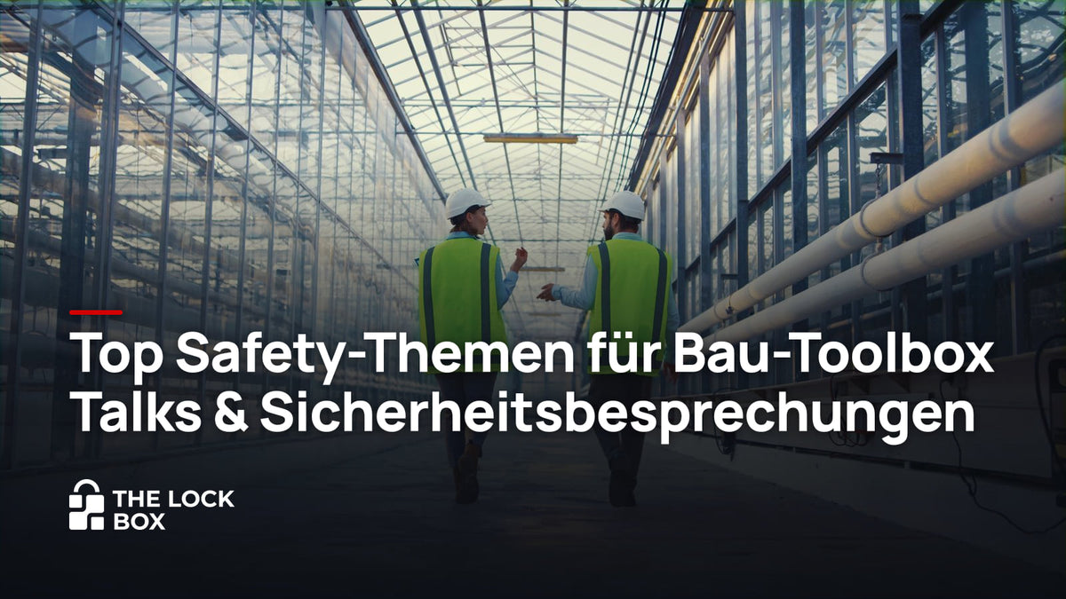 Toolbox-Meeting auf dem Bau: 11 Themen mit kostenlosen Folien