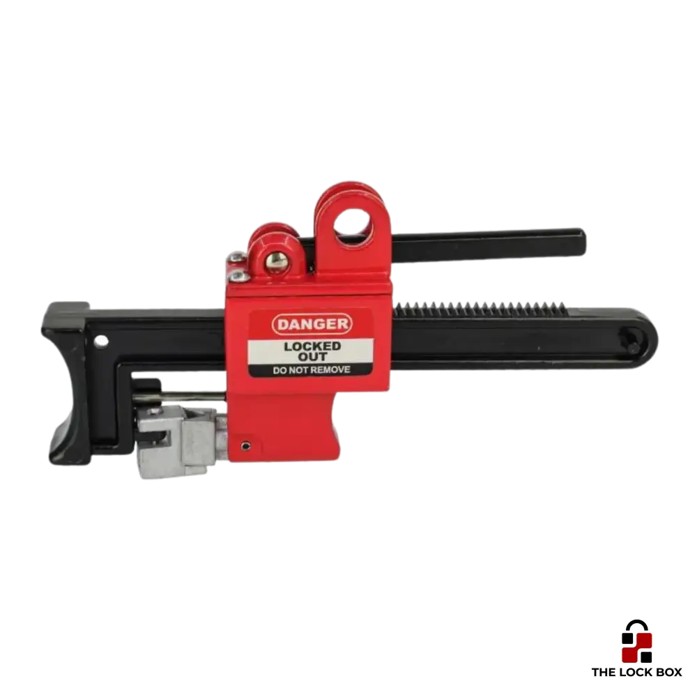 Buy Universal Ball Valve Lockout | Lockout Tagout | The Lock Box